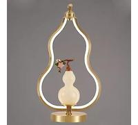 ZR98US Bedside Lamps for Pure Copper Bedroom Lamp, Living Room Decorative Table Lamp(Color:D,Size:Button)