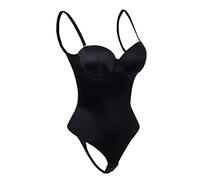 ZR98US Bodysuit Women Tummy Control Dress Corset Backless Full Body Shaper with Built-in Bra for Wedding Party Pajamas