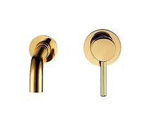 ZR98US Concealed Basin Wall Bathroom Faucet 210mm Swivel Faucet Hot Cold Water