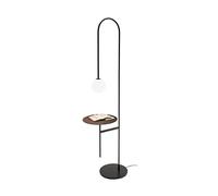 ZR98US d'angle marbre Moderne lampadaire à la Lampe de Sol Debout Plancher lumière décoration métallique éclairage en Laiton plaqué Les lampadaires pour Le Salon