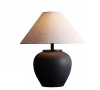 ZR98US Desk Lampe de Chevet Night Mushroom Solid Wood Table Lamp Touch Bedroom Bedside Lamp(Color:F,Size:)