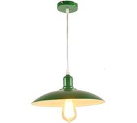 ZR98US Dining Room Pendant Light Fixtures Color Metal Lampshade Industrial Decorative Ceiling E27Hanging Fixture, Chandelier