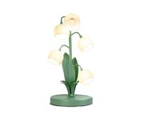 ZR98US Floral Table Lamp with Lily of The Valley Shape, Colorful Modes, Stylish and Functional for Bedroom & Living Room