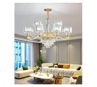 ZR98US French American Living Room Bedroom Lights Crystal Chandelier