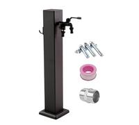 ZR98US Garden Water Column, Freestanding Stainless Steel Tap for Outdoor Irrigation and Plant Watering