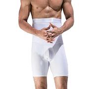 ZR98US Heren afslankende Shapewear Shorts Hoge Taille Tummy Control Boxer Briefs - elastische Butt Booster Body Shaper