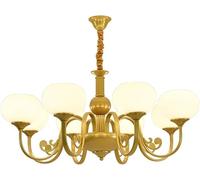 ZR98US Industrial Pendant Matte Glass Globe Ceiling Light Fixture, Chandelier