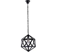 ZR98US Kitchen Island Hanging Iron Light Fixtures Industrial Geometry Ceiling Japanese-Style Pendant Lamp Compatible, Chandelier