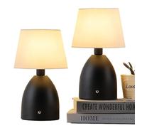ZR98US Lamp Table sans Fil Paquets, Batterie Rechargeable, Lumière Dimmable à Niveaux, Lit Nuit Chambre, Camping Terrasse - Idéal pour la Salle de Bain, Le Télescope ou l'Atelier