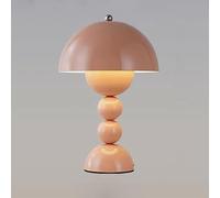 ZR98US Lampe de Chevet Night Buds and Table Lamps Bedroom Bedside Lamp Decorative Atmosphere Lights Nordic Desk Mushroom Lamp(Color:F,Size:Warm Light)