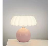 ZR98US Lampe de Chevet Night Buds and Table Lamps Bedroom Bedside Lamp Decorative Atmosphere Lights Nordic Desk Mushroom Lamp(Color:F,Size:Warm Light)