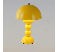 ZR98US Lampe de Chevet Night Buds and Table Lamps Bedroom Bedside Lamp Decorative Atmosphere Lights Nordic Desk Mushroom Lamp(Color:F,Size:Warm Light)