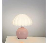 ZR98US Lampe de Chevet Night Buds and Table Lamps Bedroom Bedside Lamp Decorative Atmosphere Lights Nordic Desk Mushroom Lamp(Color:F,Size:Warm Light)