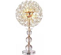 ZR98US Lamps for Bedroom Bedside Lamp, Wedding Decoration Crystal Table Lamp(Color:D,Size:Button)