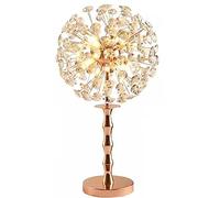 ZR98US Lamps for Bedroom Bedside Lamp, Wedding Decoration Crystal Table Lamp(Color:D,Size:Button)