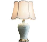 ZR98US Lamps for Bedroom Living Room Retro Ceramic Light Luxury Decorative Table Lamp Bedside Nightstand Lam