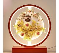 ZR98US Lamps for Long Name Table Lamp Decoration, Wedding Room Bedside Bedroom Lamp(Color:B,Size:Button)