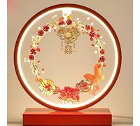 ZR98US Lamps for Long Name Table Lamp Decoration, Wedding Room Bedside Bedroom Lamp(Color:B,Size:Button)