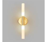 ZR98US Linear Lights, Indoor Glass Lampshade Lamp Iron Base Wall for Living Room Corridor Bedroom