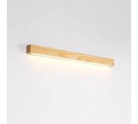 ZR98US Long Strip, Indoor Woodden Minimalism Lamp for Bathroom Dining Living Room Staircase Wall (Walnut Wood,120cm/47.2in)