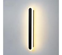 ZR98US Long Strip Light, Acrylic Lamp 3 Color Dimmable Wall for Living Room Bedroom Balcony Study(White,80cm/31.4in)