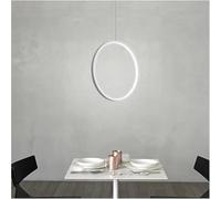 ZR98US Minimalist Lights Round Ring Circle Pendant Lamp Indoor Fixture Home, Chandelier