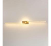 ZR98US Minimalist Mounted Lamp, Long Strip Wall Sconces for Bedroom Living Room Dining Room(Black,100cm/39.3in)