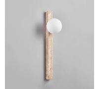 ZR98US Minimalist Wall Mounted Lamp, Long Linear Natural Stone Light Fixture for Dining Room Kitchen Island Balcony