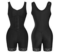 ZR98US One Piece Bodysuit Full Body Shaper Peach Buttocks Elastic Abdomen and HIPS Sweatpants Conjoined Corset for Women