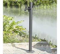 ZR98US Outdoor Faucet Anti-Freeze Vertical Water Pipe with Hook for Hose Connection - Ideal for Watering Flowers and Washing Cars