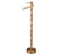 ZR98US Outdoor Garden Water Column, All-Copper Antique Decorative Hydrant, Freestanding Floor Mounted with Frost-Proof Faucet