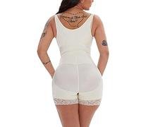 ZR98US Seamless Full Body Shaper for Women Plus Size Tummy Control Underwear Shapewear Open Bust Bodysuit Waist Slimmer