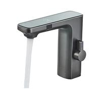 ZR98US Smart Kitchen Tap with LCD Digital Temperature Display and Sensing Function, Cold and Hot Mixer Basin Faucet for Bathroom and Kitchen Sink