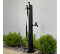 ZR98US Stainless Steel Garden Water Column, Decorative Water Feature Fountain Hydrant for Backyard and Lawn