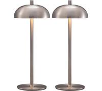 ZR98US Table Lamp Multifunctional, Portable, Touch Dimming, Light Source, Brushed Nickel (Pack of 2)