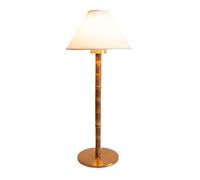 ZR98US Table Lamp Portable & Dimmable, 6.3"x6.3"x15", Cozy White for Living Room, Bedroom, Office