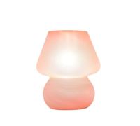 ZR98US Table Lamp : Retro Aesthetic Mushroom Shape, Handcrafted and Dimmable