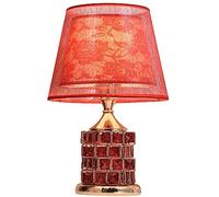 ZR98US Table Lamps for Bedroom Crystal Bedside Lamp, Warm and Romantic Decorative Lamp(Color:C,Size:Button)