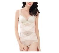 ZR98US Women One-Piece Bodysuit Shaper Breathable Tummy Control Shapewear Postpartum Belly-up Hip-Breasted Corset