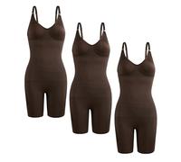 ZR98US Womens Bodyshaper Waist Trainer Shapewear Underwear Bodysuit Firm Control Ultra Light Tank Top 3 Pcs