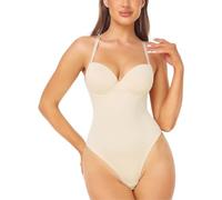 ZR98US Women's Shaping Bodysuits Tummy Control Body Thong Shapewear