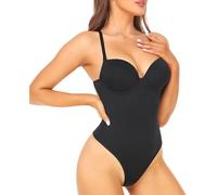 ZR98US Women's Shaping Bodysuits Tummy Control Body Thong Shapewear