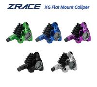 ZRACE - étrier à montage plat XG, étrier de frein hydraulique de route, patins ice-tech, étrier de course BMX, entièrement CNC léger Black caliper rear