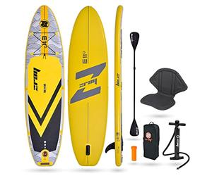 ZRAY - PB-ZE11B-K - Pack Kayak : siège + pagaie Double - Zray Sup Evasion 11' - Sup Paddle Gonflable - Dropstitch - Charge Max 120kg - Volume 246 l - Dimensions 330 x 81 x 13 cm