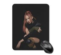 ZRCLXLVU Lisa Players Play Tapis de souris de protection confortable Texture douce réactive résistante Design fin