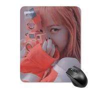 ZRCLXLVU Lisa Tapis de souris décoratif ultra-fin polyvalent pour poste de travail imperméable et portable
