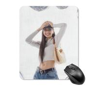 ZRCLXLVU Lisa Tasks Tapis de souris léger et confortable ultra fin antidérapant précision silencieux caoutchouc polyvalent