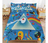 ZRCLXLVU Pink Floyd Parure de lit pratique avec fermeture éclair et finition douce au toucher pour un repos quotidien