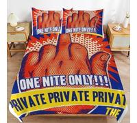 ZRCLXLVU Sid Vicious Se-x Pis-tols Parure de lit douce au toucher et confortable avec fermeture éclair lavable en machine