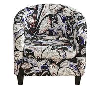 ZRCYXDW 2 Pièces Extensible Housse de Fauteuil Cabriolet Chesterfield, D | Housse de Fauteuil Club Amovible Universelle, Moderne Lavable Protection de Canapé Tub Convertible pour Salle à Manger, Salon